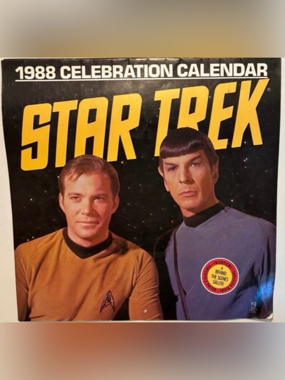 Star Trek 1988 Celebration Calendar